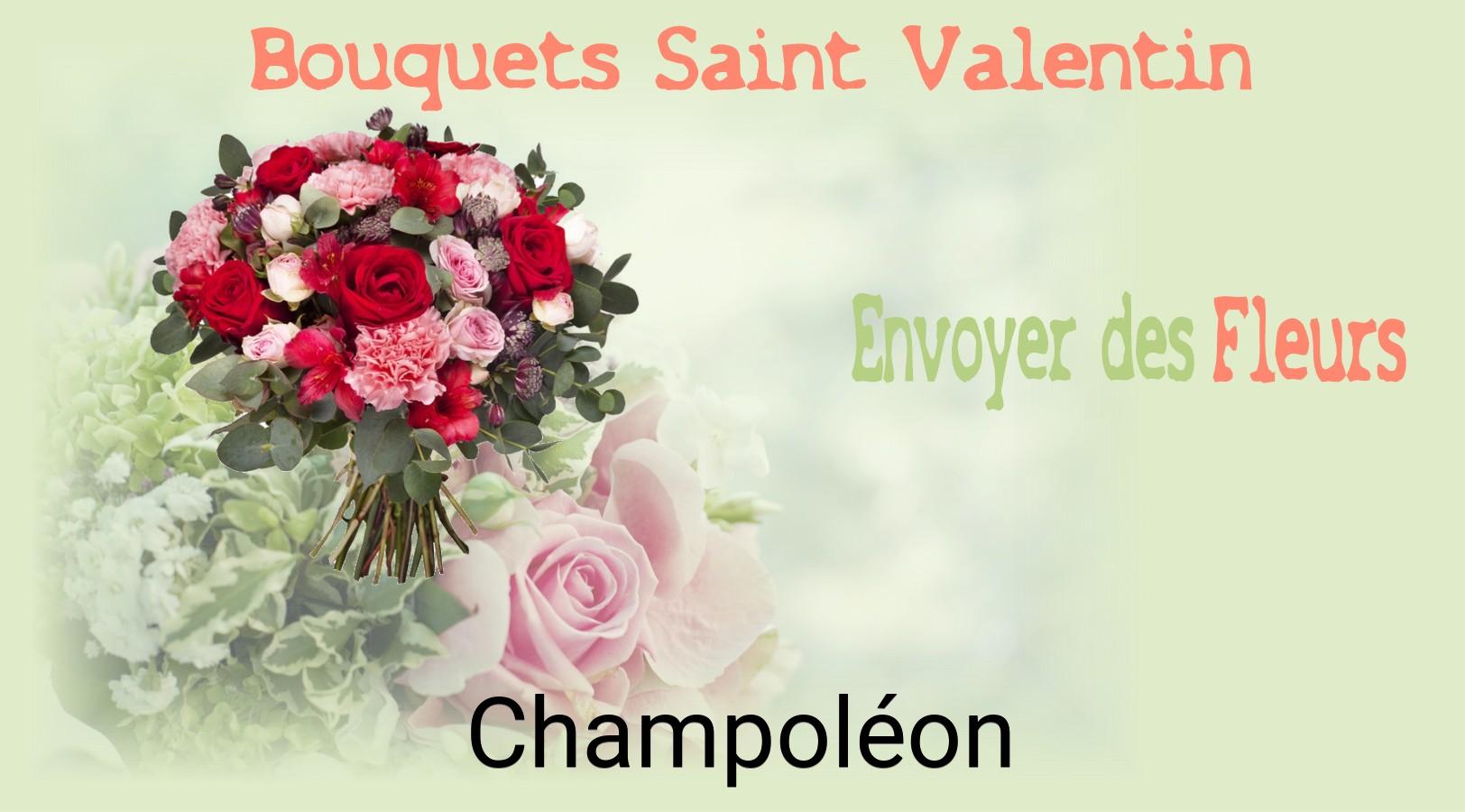 Roses de Saint-Valentin livrées à Champoléon